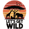Africa Sunset – Let's Get Wild