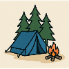 Camping Zelt Tannen