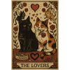The Lovers Cat Tarot