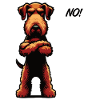 Pas d’Airedale Terrier Airedales Airedalebesitzer