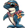 Dolphin Comic Vacation