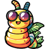 Worm Comic Holiday