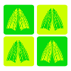 Retro Diving Fins Design