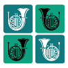 Retro Tenor Horn Design