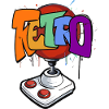 Retro Gaming Neon Design