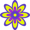 Fleur violette