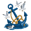 Seagulls and Anchors