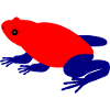 Erdbeer Pfeilgiftfrosch Tierkunst