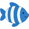 Fisch gestreift