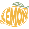 Lemon - Cool Fruit Logo