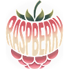 Raspberry - Cool Fruit Logo