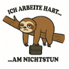 Sloth Work Motif