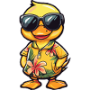 Duck Comic Holiday