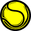 Tennisball Symbol