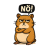 Hamster Just Nope Statement Meme