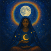 woman in meditation