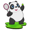 Panda Tennis Racket