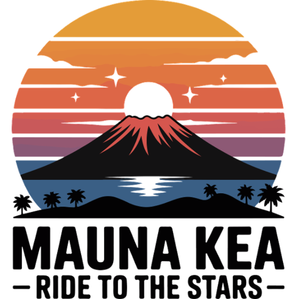 Koszulka "Mauna Kea Ride to the Stars Sztuka kolarska"