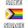 SAFE SPACE LGBT Inclusive Rainbow Flag