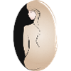 Elegant female silhouette – stylish & calm