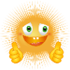 Funny sun – thumbs