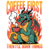 Dragon Coffee Mythical Creatures