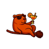 Halloween Capybara Costume Gift