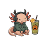 Halloween Axolotl Disguise Gift