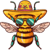 Bee Funny Sombrero