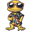 Lizard Comic Vacation