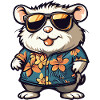 Hamster Comic Urlaub