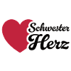 Heart sister design with love