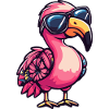 Flamingo Comic Vacation