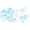 Blue Flower Pattern