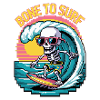 Bit Surfer Skull