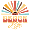 Tropical sunset on the beach