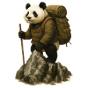 Panda Hiking