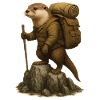 Otter Hiking