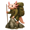 Axolotl Hiking