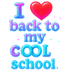 Neon Retro Back to School Design