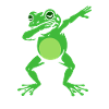 Dabbing Frog - Dab Dance - Cadeau
