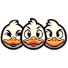 Chick Express Cartoon Design