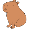 Happy Capybara