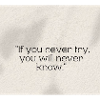 Try