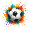 fussball soccer klecks