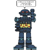 Battery-powered robot