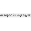 no sugar