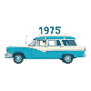 1975 Oldtimer mit Holzdach
