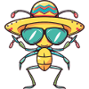 Ant Funny Sombrero