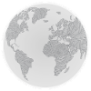 Geometric Globe Design